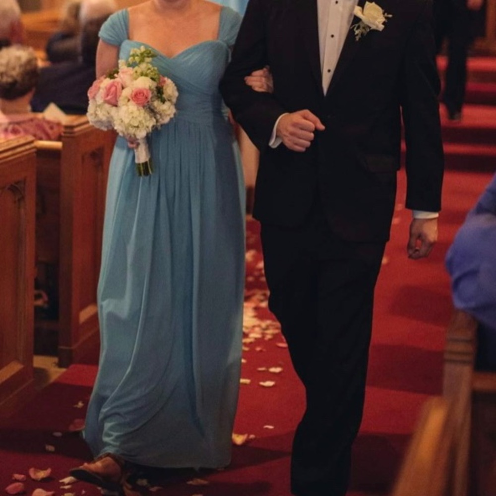 Bill Levkoff bridesmaid’s dress